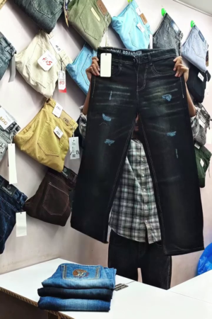 Men Mid-Rise Dark Baggy Jeans