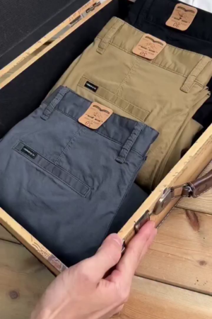 Men Ultra Slim Fit Formal Trousers