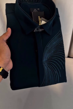 Men Relaxed Tailored Fit Floral Printed Party Shirt